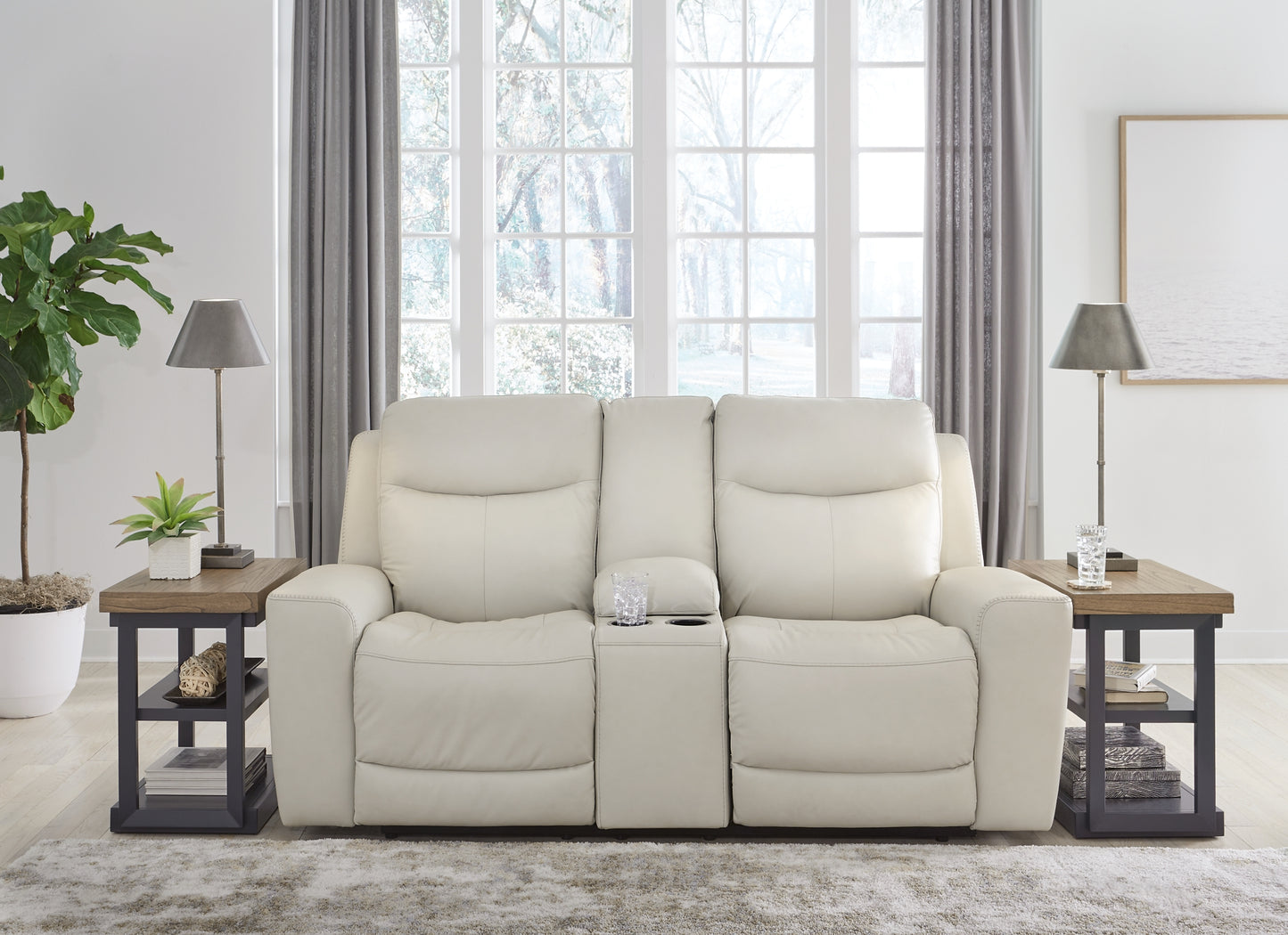 Loveseat Mindanao PWR REC/CON/ADJ HDRST
