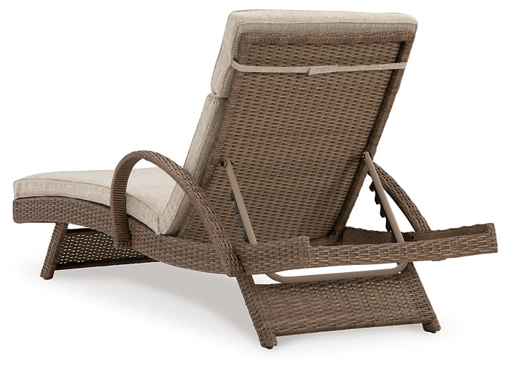 Ashley Express - Chaise longue Beachcroft con cojín