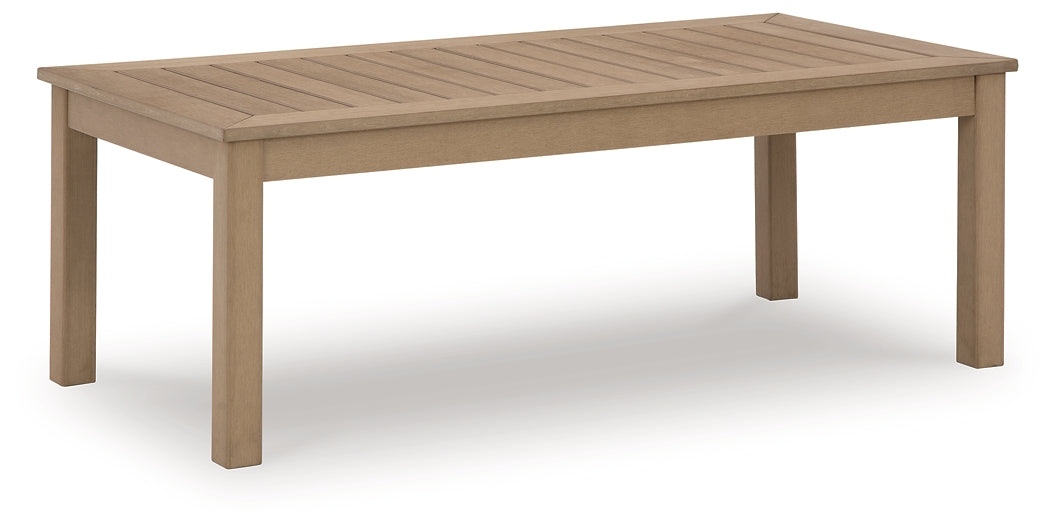 Ashley Express - Mesa de cóctel rectangular Hallow Creek