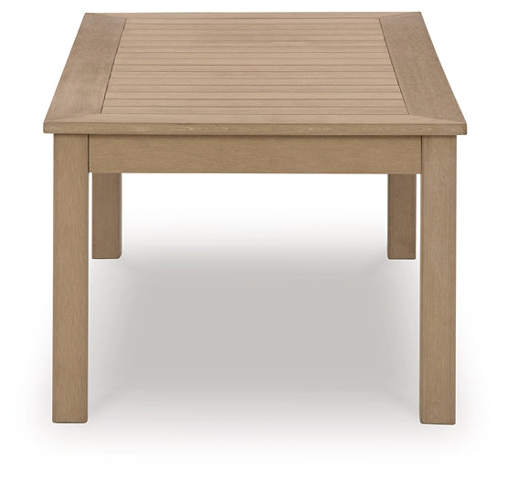 Ashley Express - Mesa de cóctel rectangular Hallow Creek