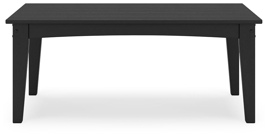Ashley Express - Mesa de cóctel rectangular Hyland wave
