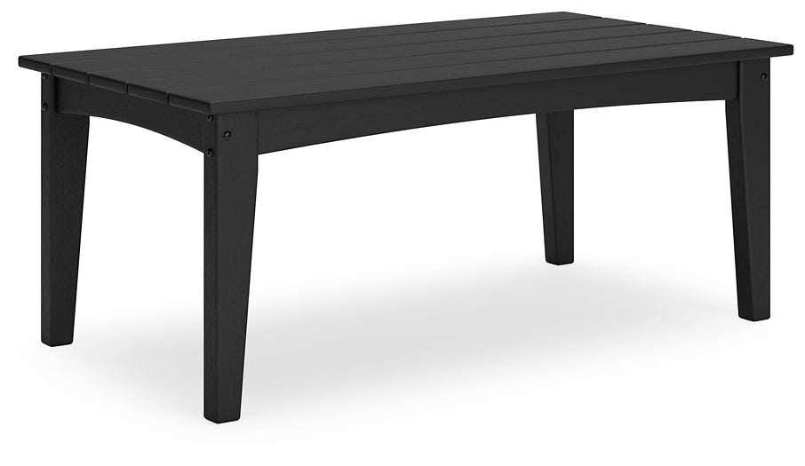 Ashley Express - Mesa de cóctel rectangular Hyland wave