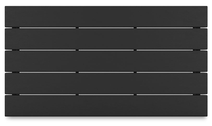 Ashley Express - Mesa de cóctel rectangular Hyland wave