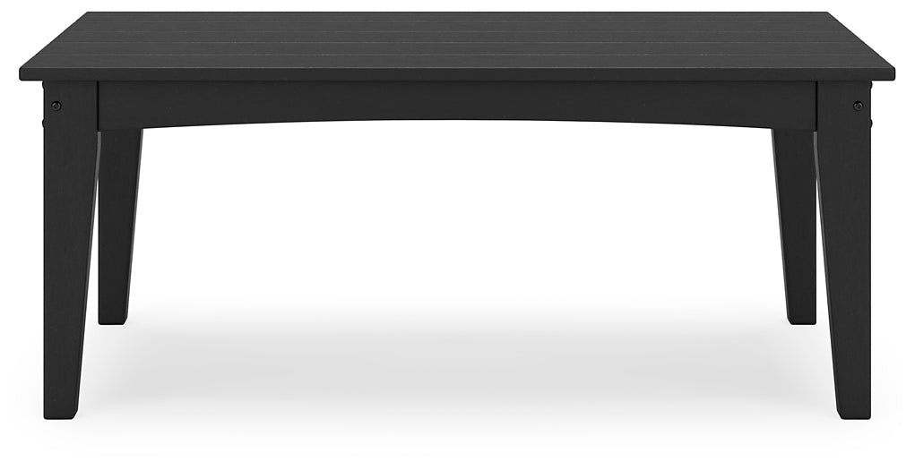 Ashley Express - Mesa de cóctel rectangular Hyland wave