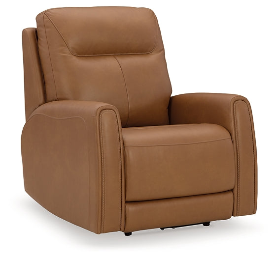 Sillón reclinable eléctrico Tryanny con reposacabezas ajustable