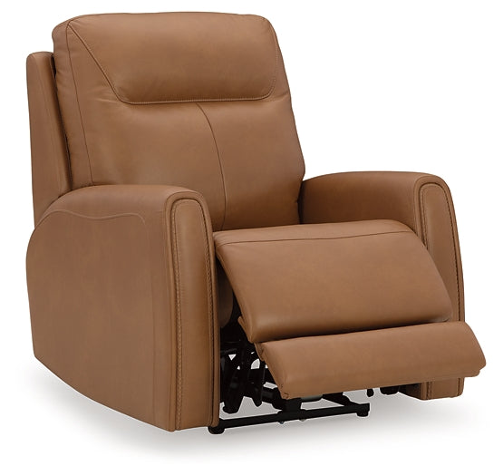 Sillón reclinable eléctrico Tryanny con reposacabezas ajustable