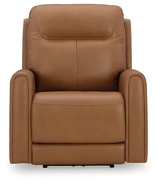 Sillón reclinable eléctrico Tryanny con reposacabezas ajustable