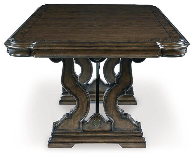 Mesa extensible de comedor Maylee