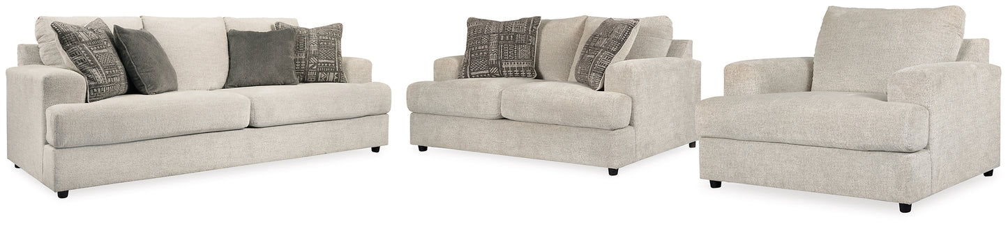Sofá, loveseat y silla Soletren
