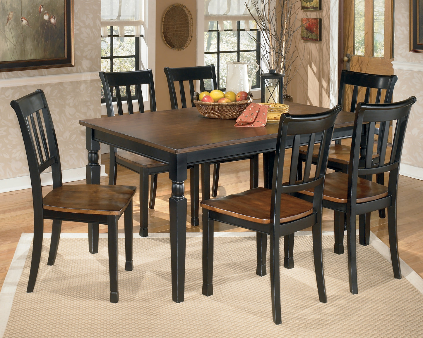 Ashley Express - Mesa de comedor rectangular Owingsville