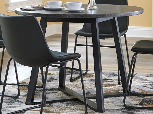 Ashley Express - Mesa de comedor redonda Centiar