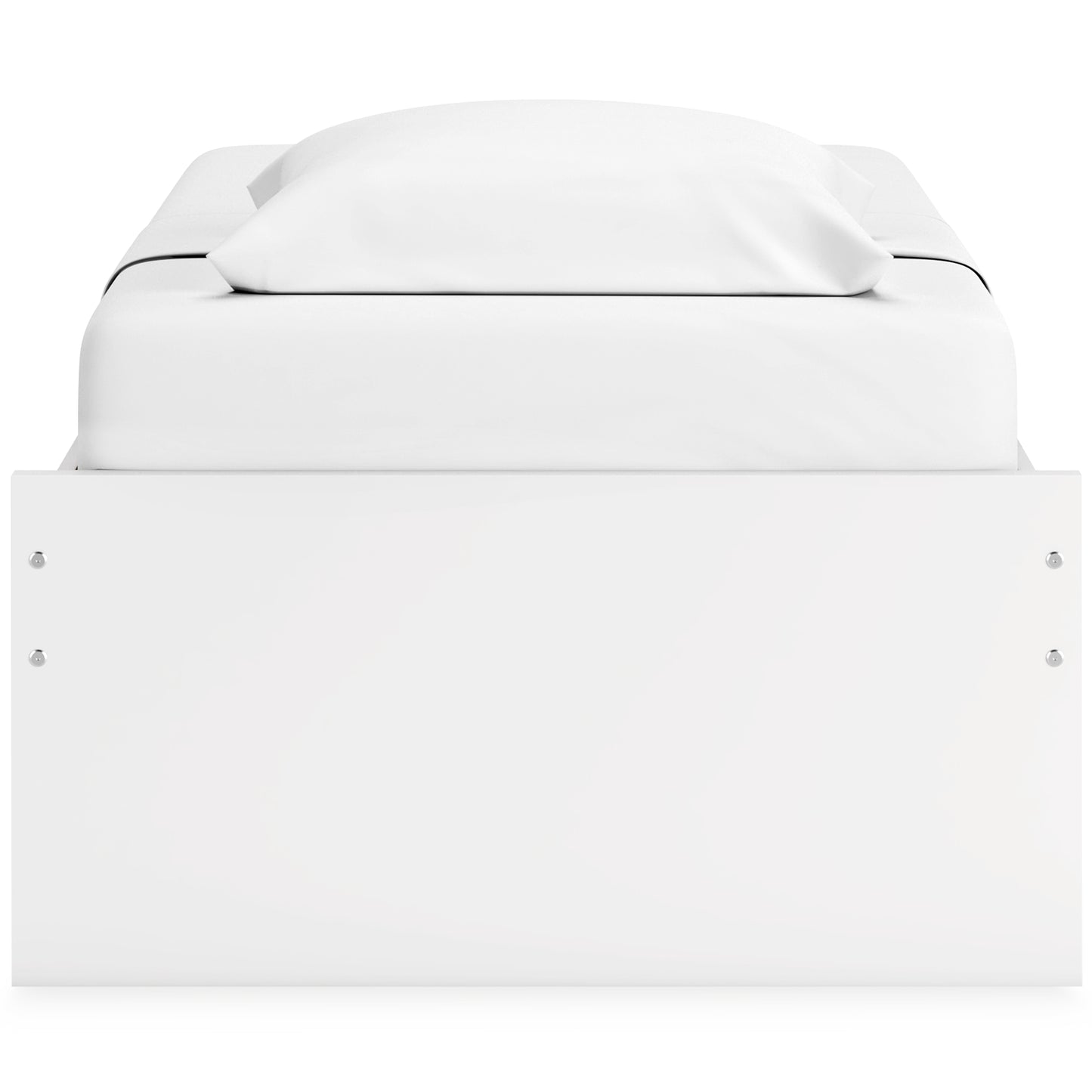 Ashley Express - Cama de plataforma Onita con espacio de almacenamiento en un lateral