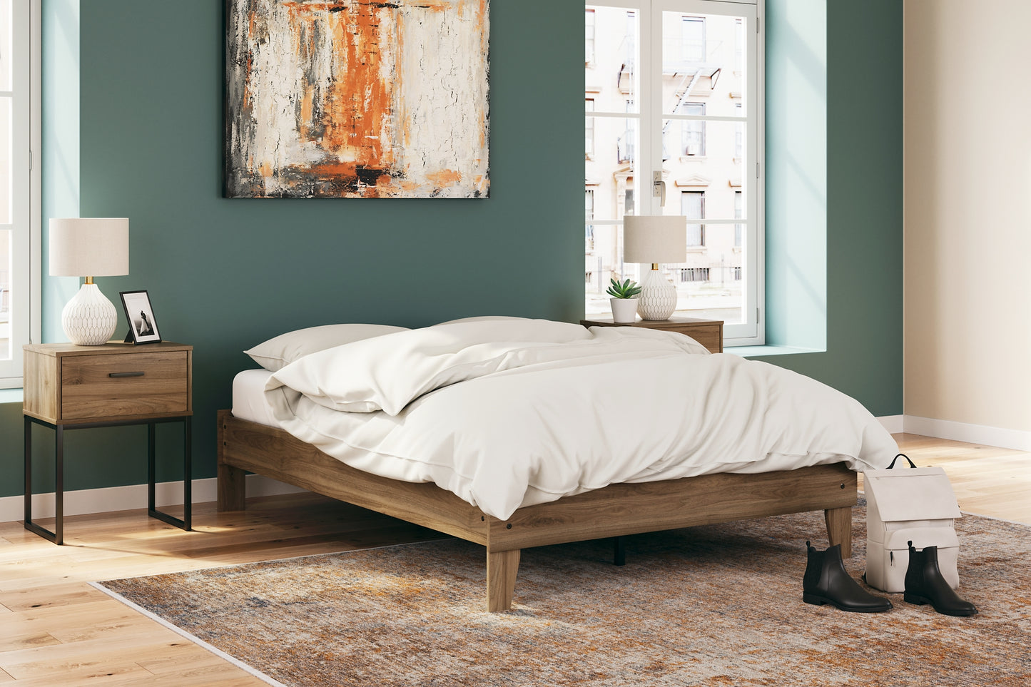 Ashley Express - Cama de plataforma Deanlow