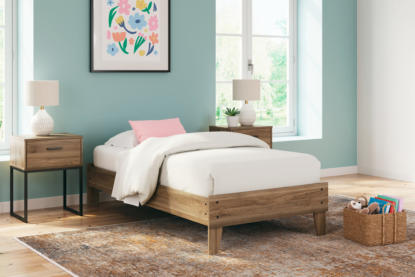 Ashley Express - Cama de plataforma Deanlow