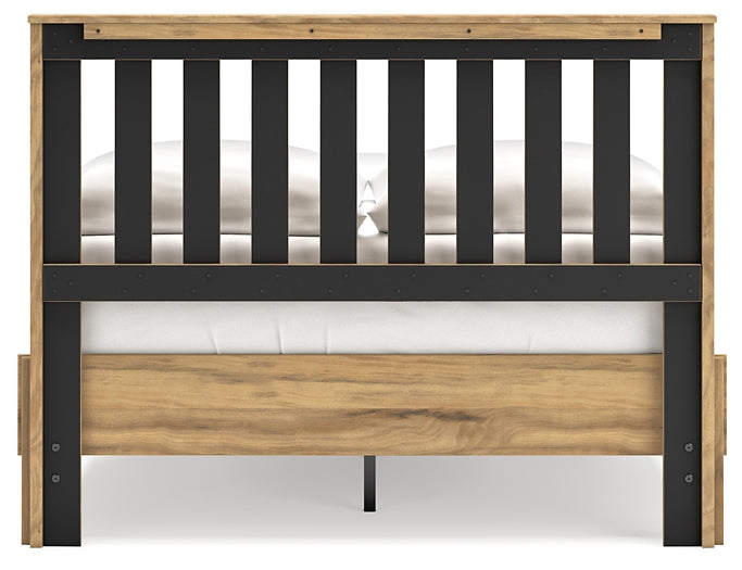 Ashley Express - Cama con plataforma Bermacy