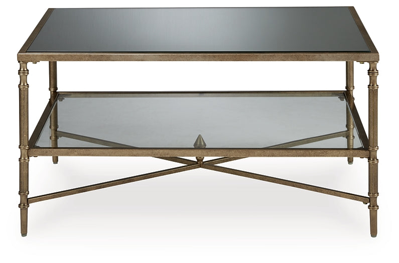 Ashley Express - Mesa de cóctel rectangular Cloverty
