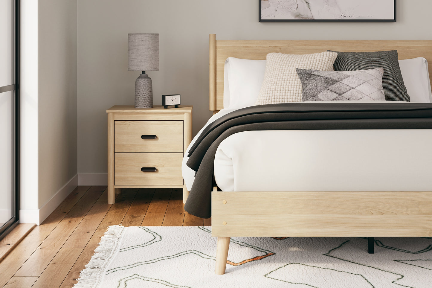 Ashley Express - Cama con plataforma Cabinella