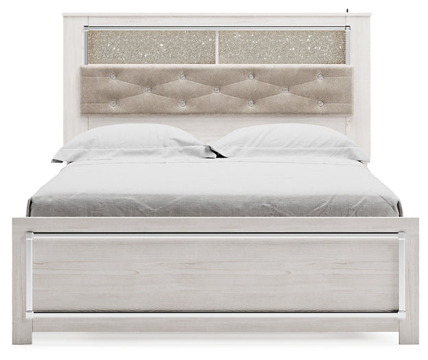 Cama con librería y paneles Altyra Queen