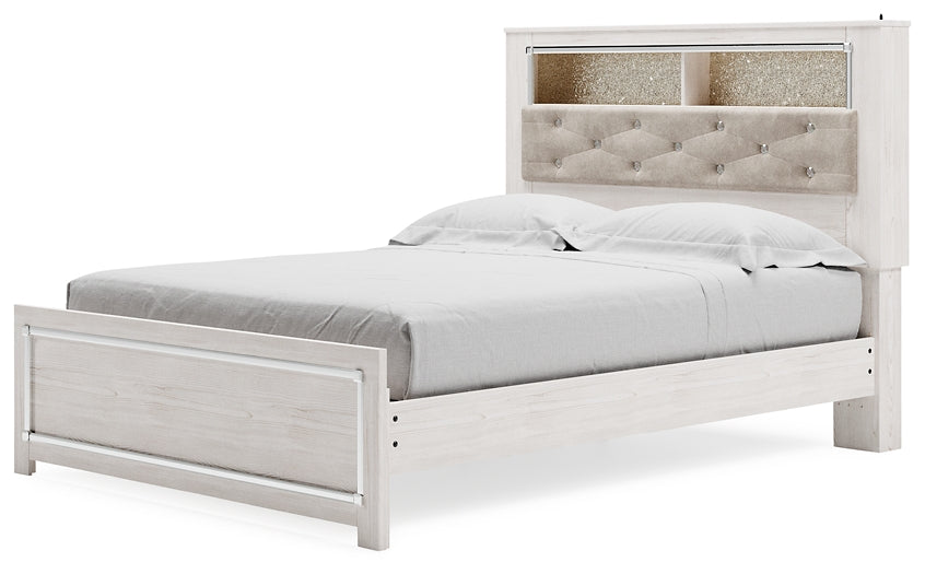 Cama con librería y paneles Altyra Queen