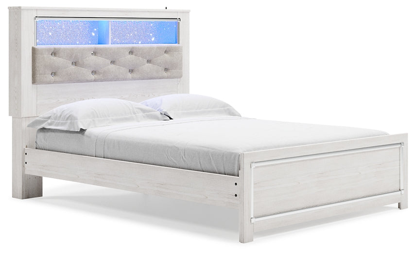 Cama con librería y paneles Altyra Queen