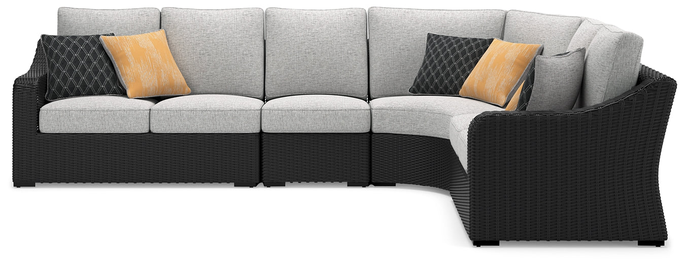Seccional de exterior de 4 piezas Beachcroft