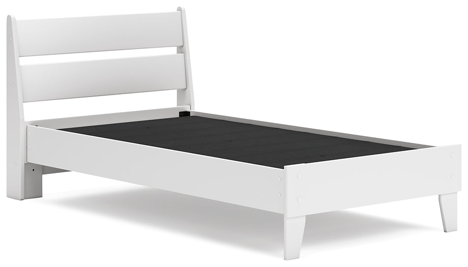 Ashley Express - Cama con plataforma y paneles Socalle