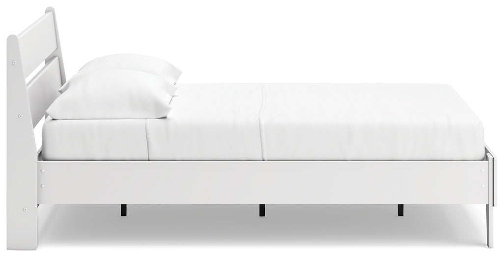 Ashley Express - Cama con plataforma y paneles Socalle