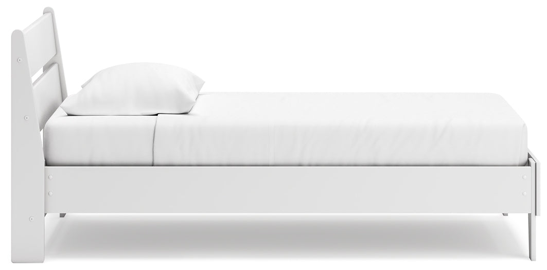 Ashley Express - Cama con plataforma y paneles Socalle