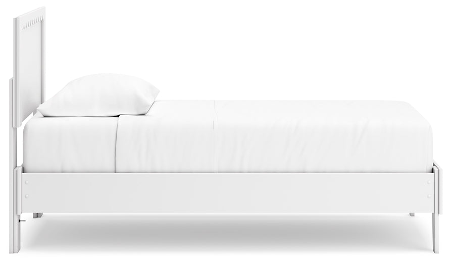 Ashley Express - Cama con plataforma y paneles Hallityn