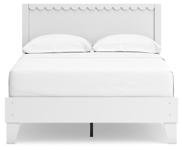 Ashley Express - Cama con plataforma y paneles Hallityn