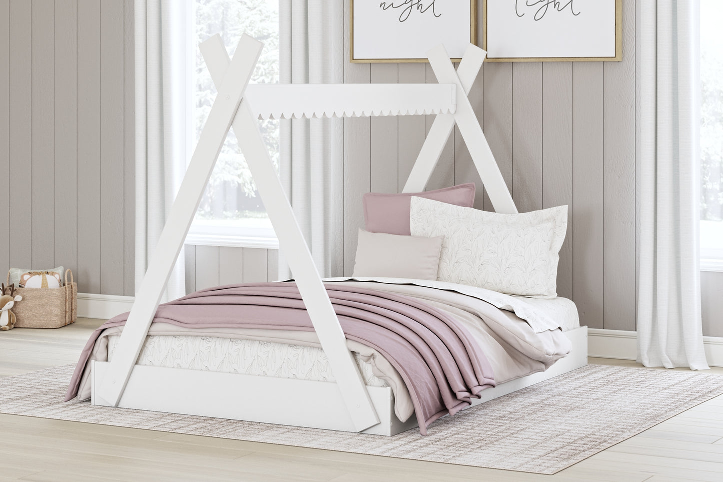 Ashley Express - Tienda de campaña Hallityn completa con cama en caja