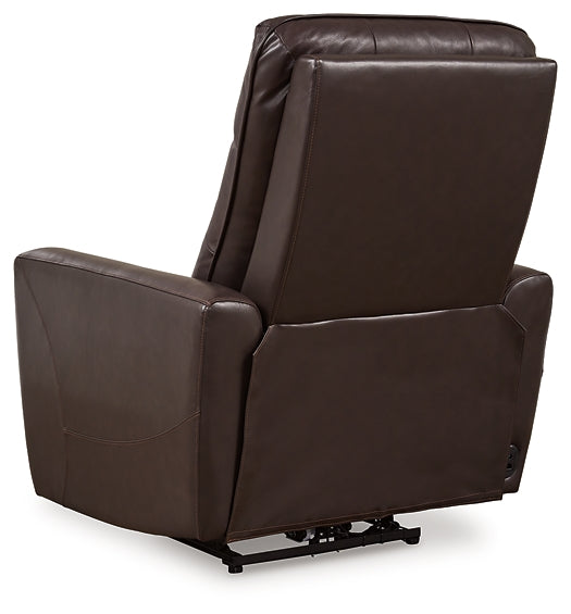 Ashley Express - Sillón reclinable eléctrico Pisgham con reposacabezas ajustable