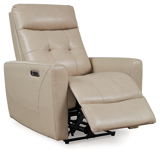 Ashley Express - Sillón reclinable eléctrico Pisgham con reposacabezas ajustable