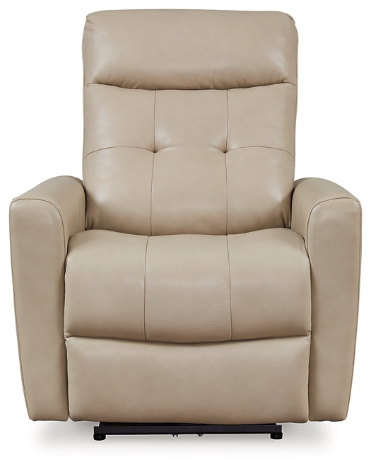 Ashley Express - Sillón reclinable eléctrico Pisgham con reposacabezas ajustable