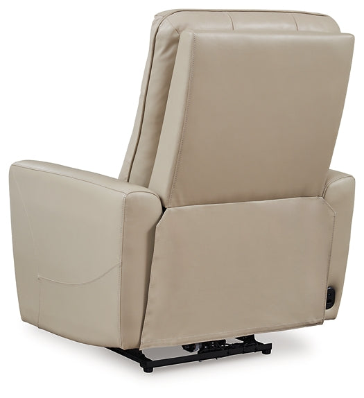 Ashley Express - Sillón reclinable eléctrico Pisgham con reposacabezas ajustable