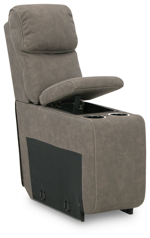 Seccional reclinable eléctrico Starbot de 5 piezas