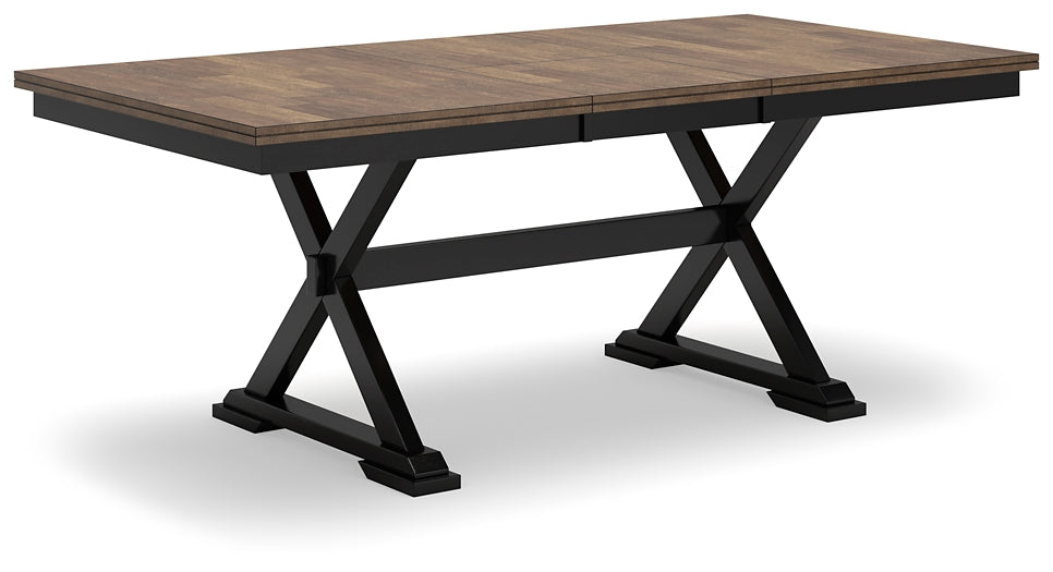 Mesa de comedor Wildenauer y 4 sillas