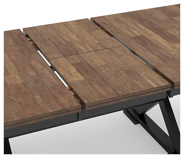 Mesa de comedor Wildenauer y 4 sillas