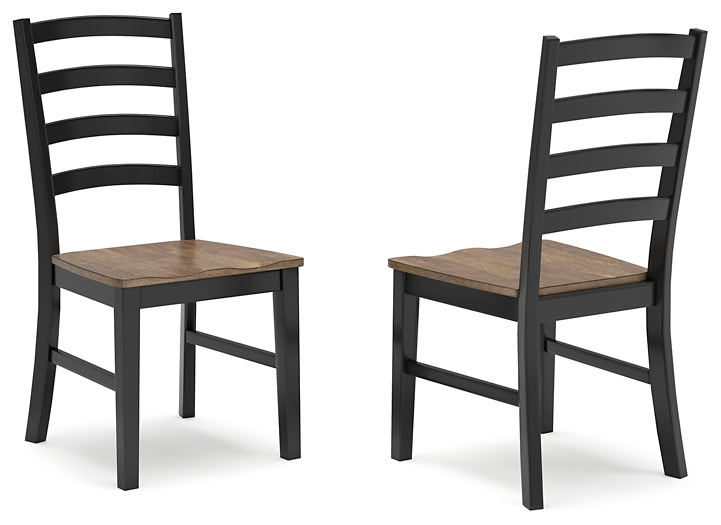 Mesa de comedor Wildenauer y 4 sillas