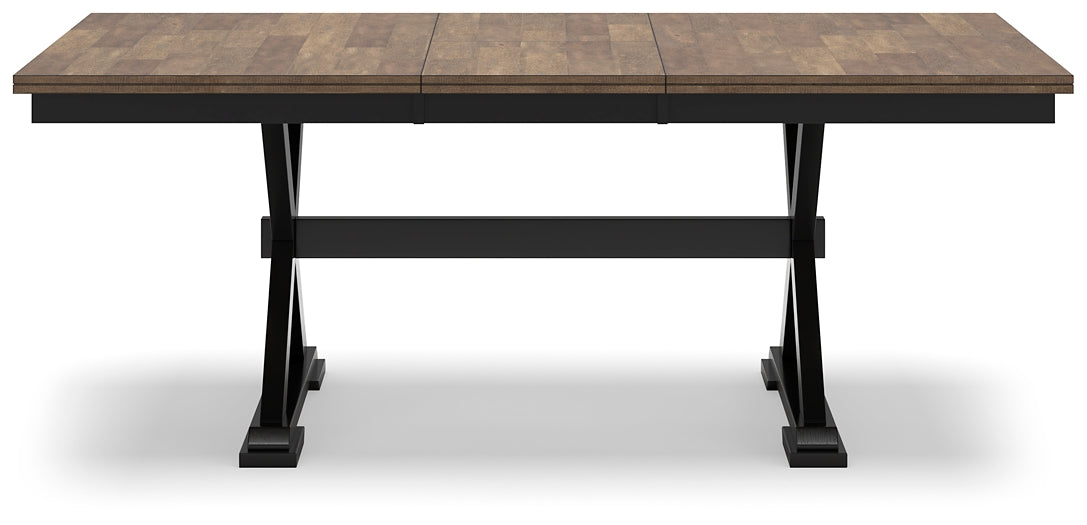 Mesa de comedor Wildenauer y 6 sillas