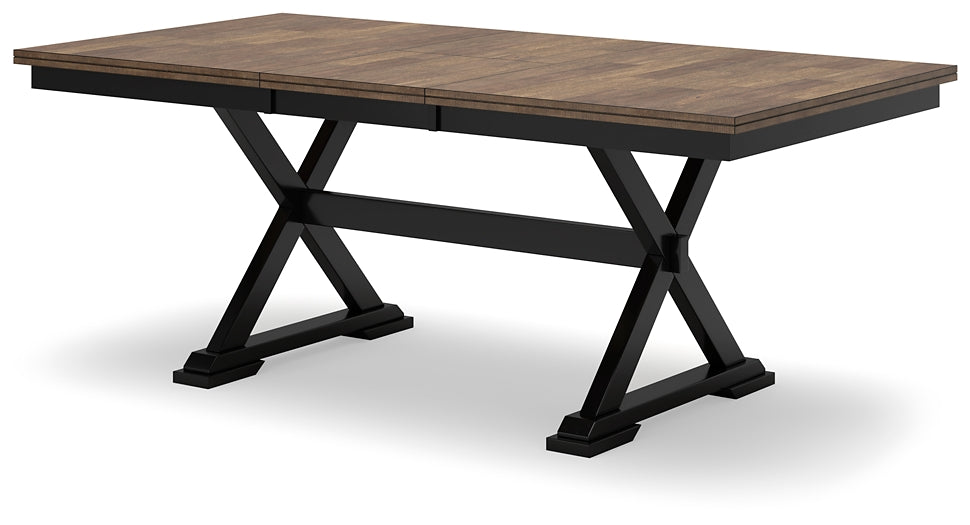 Mesa de comedor Wildenauer y 8 sillas
