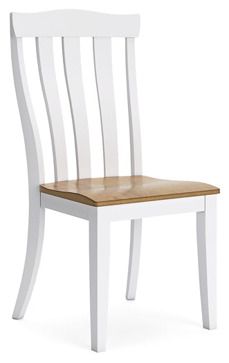 Mesa de comedor Ashbryn y 4 sillas