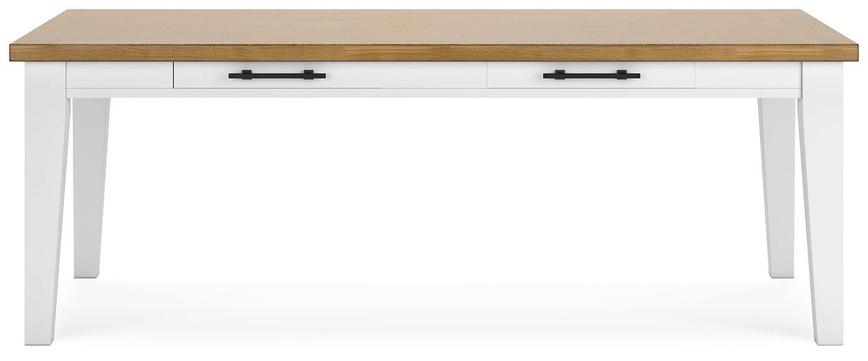 Mesa de comedor Ashbryn y 4 sillas