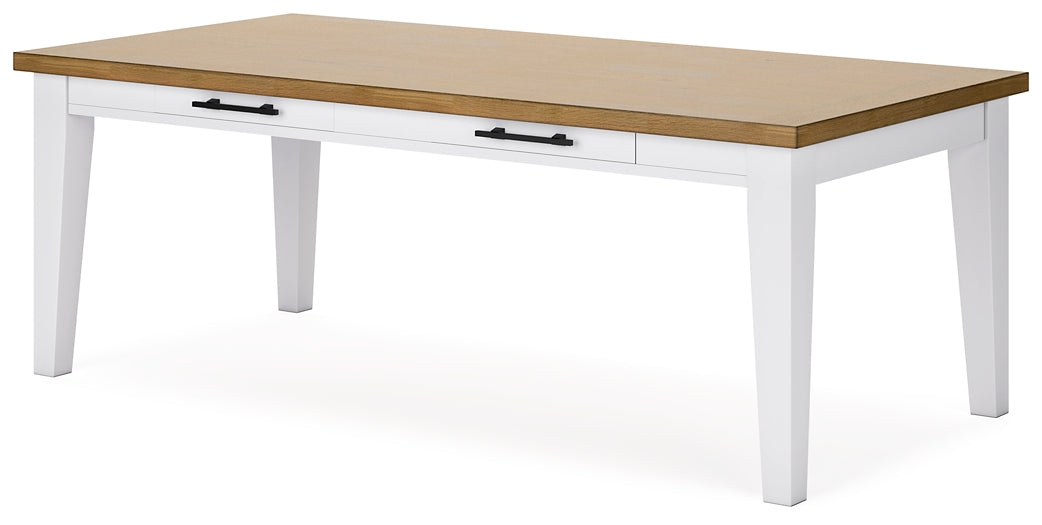 Mesa de comedor Ashbryn y 6 sillas