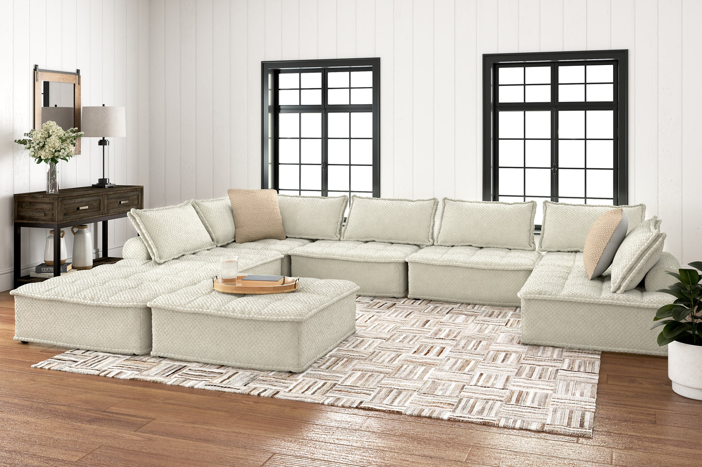 Ashley Express - Asientos modulares Bales de 8 piezas