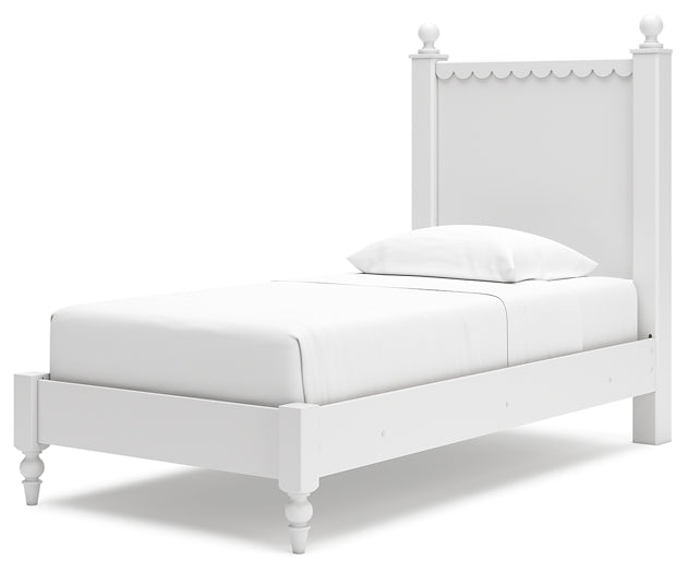 Ashley Express - Cama con paneles Mollviney