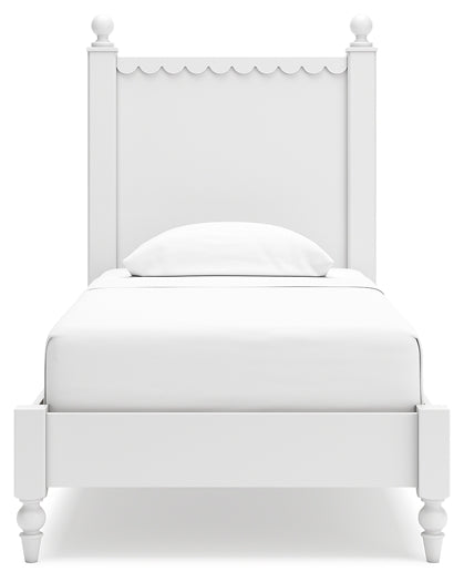 Ashley Express - Cama con paneles Mollviney