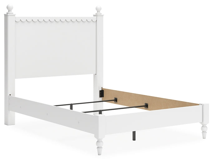 Ashley Express - Cama con paneles Mollviney
