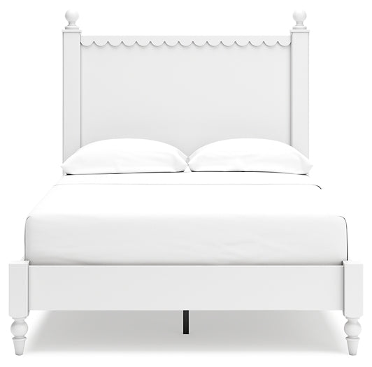 Ashley Express - Cama con paneles Mollviney