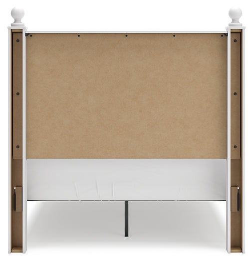 Ashley Express - Cama con paneles Mollviney